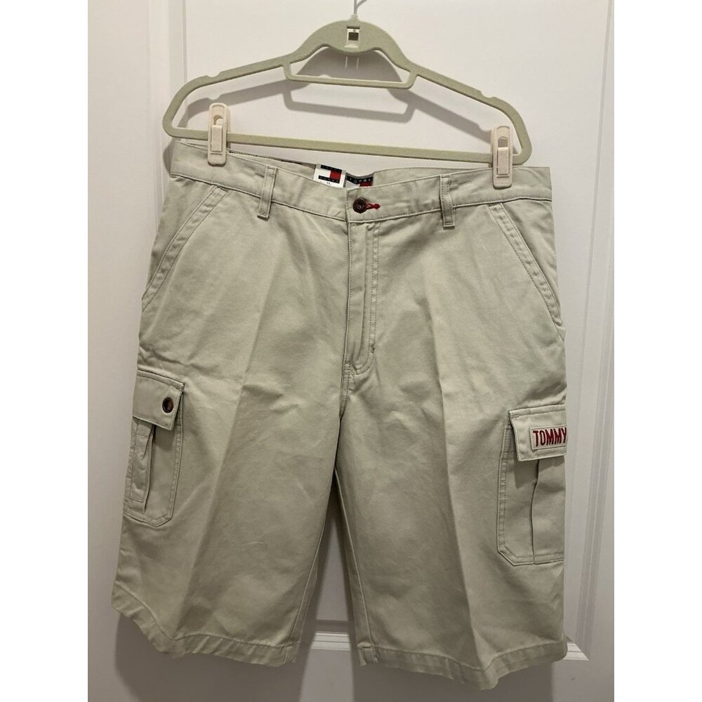 Tommy Hilfiger Vintage Surplus Short 34 Full Fit Light Tan NWT